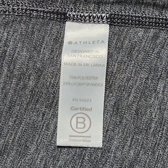 Athleta Womens LT Ultimate Stash Pocket 7/8 Tight Grey - Picture 5 of 9